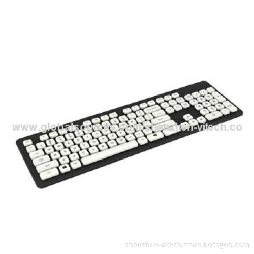 Waterproof USB Keyboard, New Style, Slim, Standard